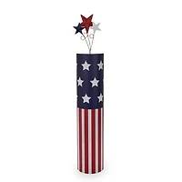 Round Firecracker Outdoor Statue