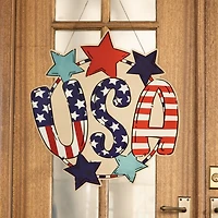 USA Stars Fabric Wall Hanger