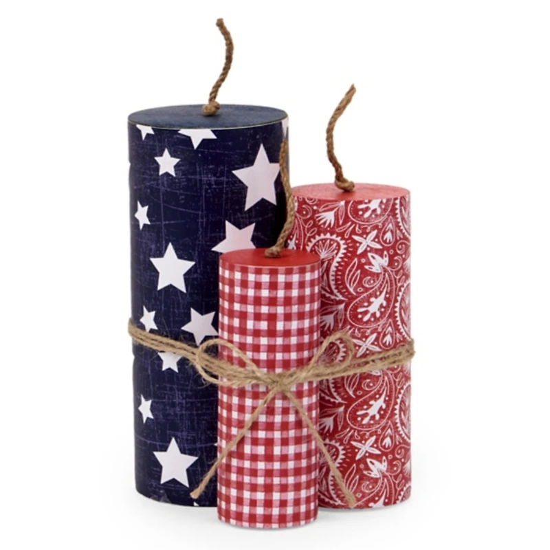 Firecracker Tabletop Decoration 3-pc. Set