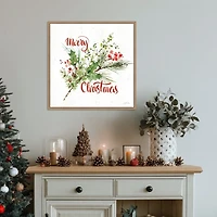 Celebrate the Season IV Framed Canvas Art Print