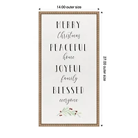 Cozy Christmas Framed Canvas Art Print