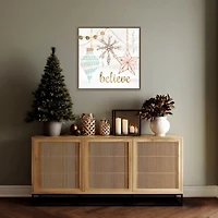 Elegant Ornaments I Framed Canvas Art Print