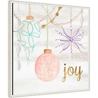 Elegant Ornaments II Framed Canvas Art Print