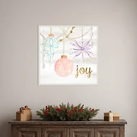 Elegant Ornaments II Framed Canvas Art Print