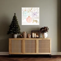 Elegant Ornaments II Framed Canvas Art Print