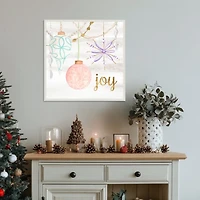 Elegant Ornaments II Framed Canvas Art Print