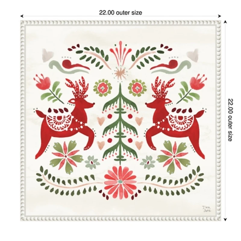 Festive Season II Framed Canvas Art Print