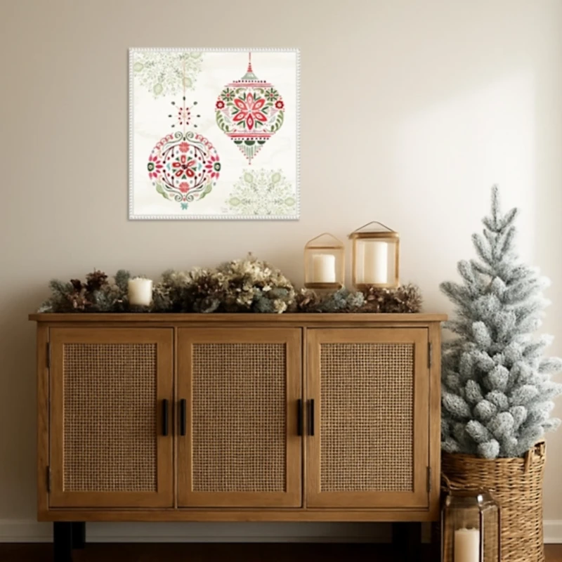 Festive Season VI Framed Canvas Art Print