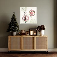 Festive Season VI Framed Canvas Art Print