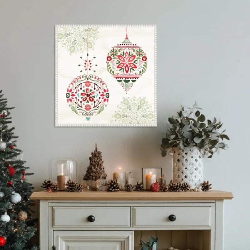 Festive Season VI Framed Canvas Art Print