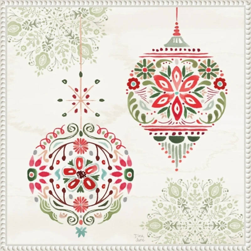 Festive Season VI Framed Canvas Art Print