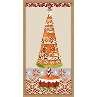 Gingerbread Wonderland II Framed Canvas Art Print