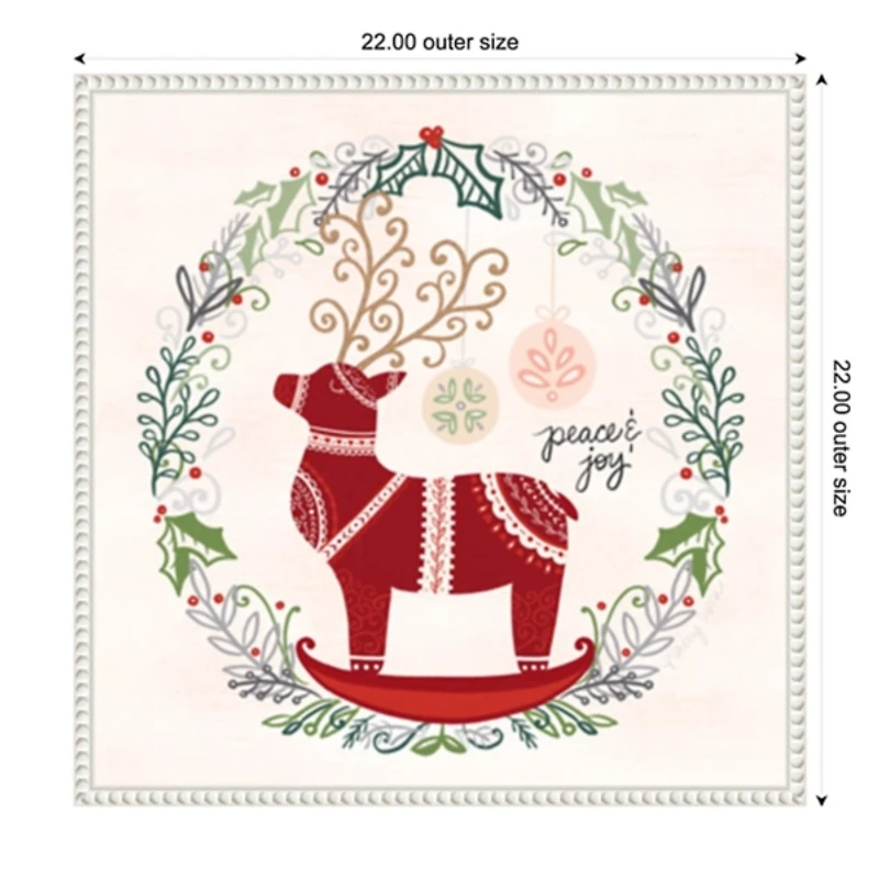 Hygge Christmas II Framed Canvas Art Print