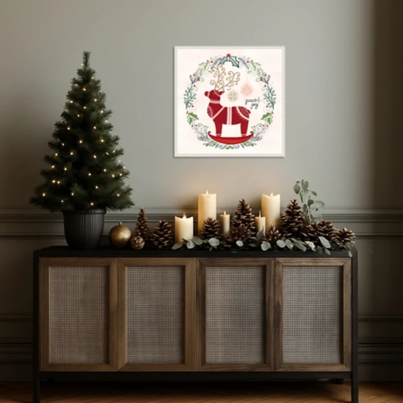 Hygge Christmas II Framed Canvas Art Print
