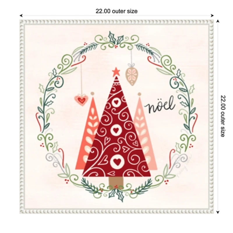 Hygge Christmas III Framed Canvas Art Print