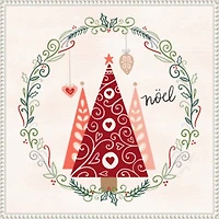 Hygge Christmas III Framed Canvas Art Print