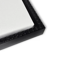 Merry Christmas to All Framed Canvas Art Print