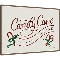 Nostalgic Christmas I Framed Canvas Art Print