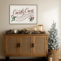 Nostalgic Christmas I Framed Canvas Art Print