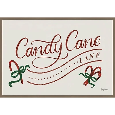 Nostalgic Christmas I Framed Canvas Art Print