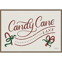 Nostalgic Christmas I Framed Canvas Art Print