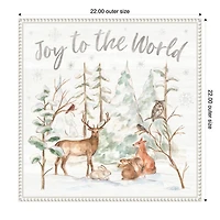 Winter Wonderland IV Framed Canvas Art Print