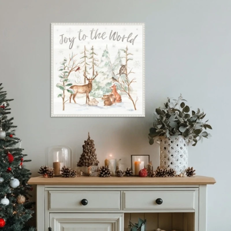 Winter Wonderland IV Framed Canvas Art Print