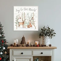 Winter Wonderland IV Framed Canvas Art Print