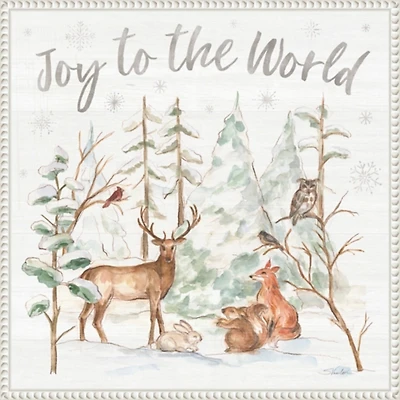 Winter Wonderland IV Framed Canvas Art Print