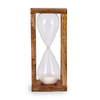 Wood Framed Hourglass