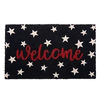 Blue Welcome Stars Doormat