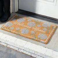 Welcome Home Hydrangeas Doormat