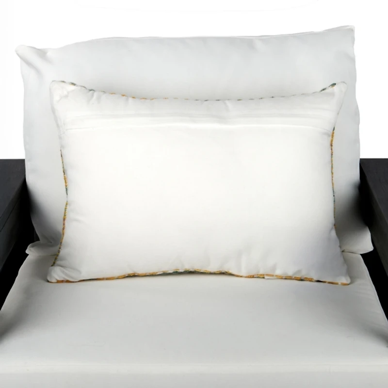 Sunrise Striped Outdoor Lumbar Pillow