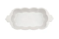 White Autumn Vine Loaf Pans, Set of 2