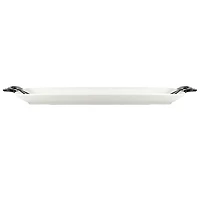 Black and White Bow Serving Trays, Set of 2