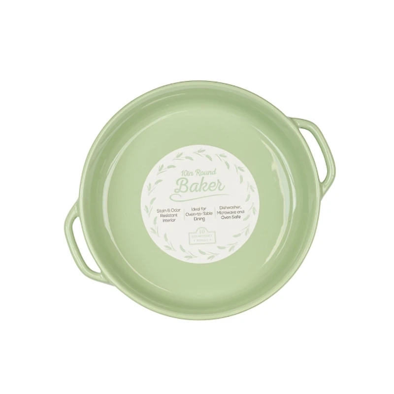 Sage Harvest Wheat Baking Dishes, Set of 2