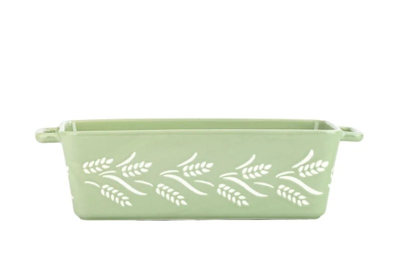 Sage Harvest Wheat Baking Dishes, Set of 2