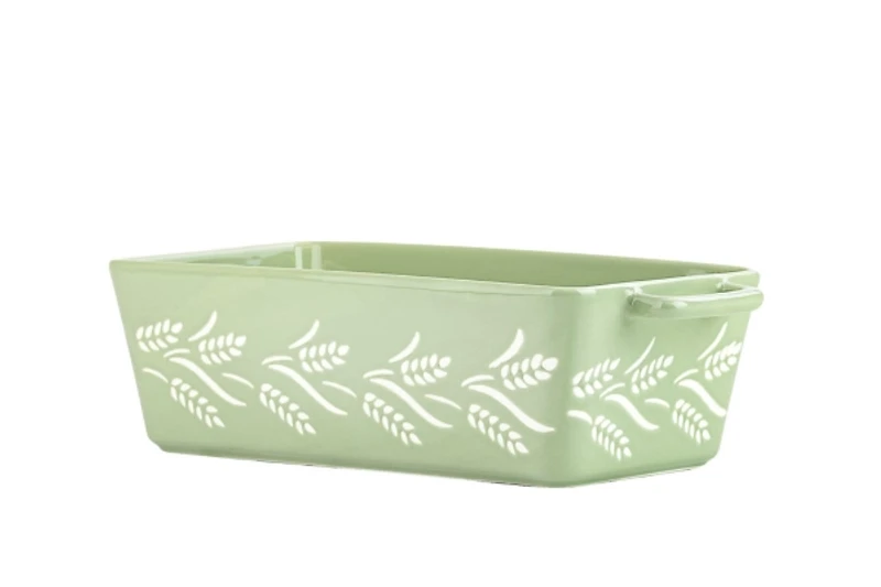 Sage Harvest Wheat Baking Dishes, Set of 2