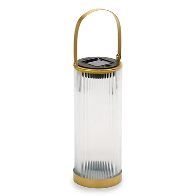 Clear Glass Solar Lantern