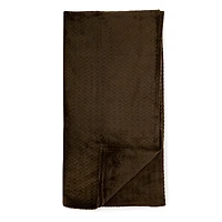 Saddle Atelier Velvet Chevron Queen Blanket