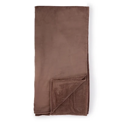 Mauve Velvet Heavy Weight Queen Blanket