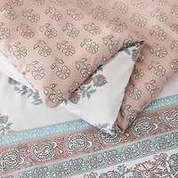 Sofia Bouquet Reversible 5-pc. Queen Comforter Set