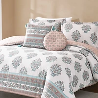 Sofia Bouquet Reversible 5-pc. King Comforter Set