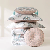 Sofia Bouquet Reversible 5-pc. King Comforter Set