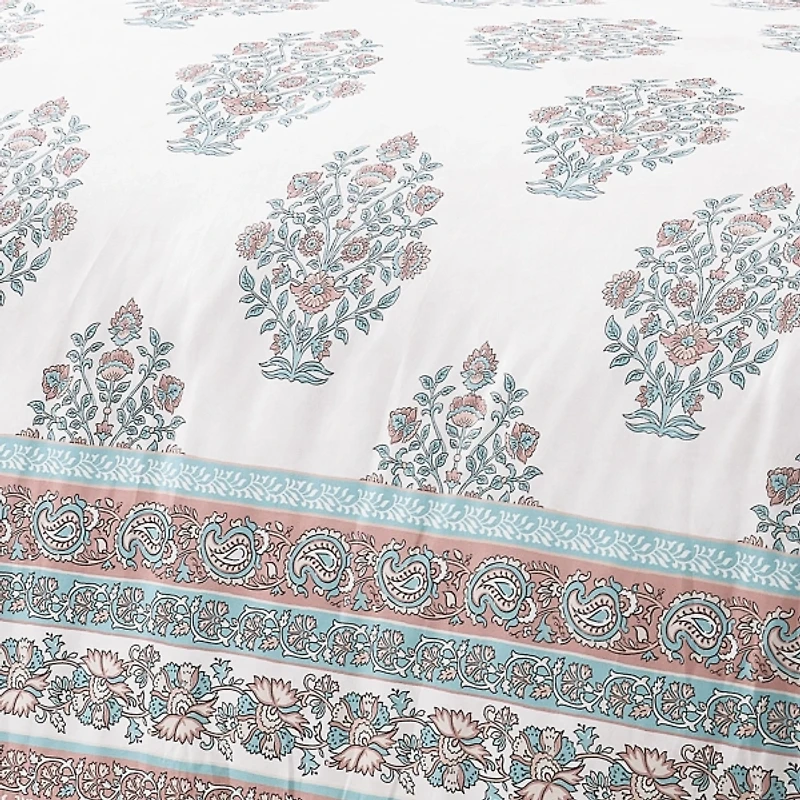 Sofia Bouquet Reversible 5-pc. King Comforter Set