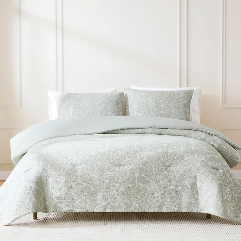 Sage Willow Garden 3-pc. King Comforter Set