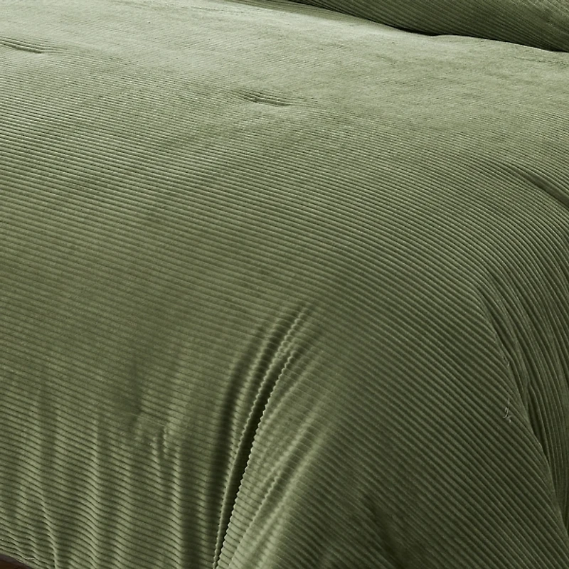 Olive Arden Corduroy 3-pc Full/Queen Comforter Set