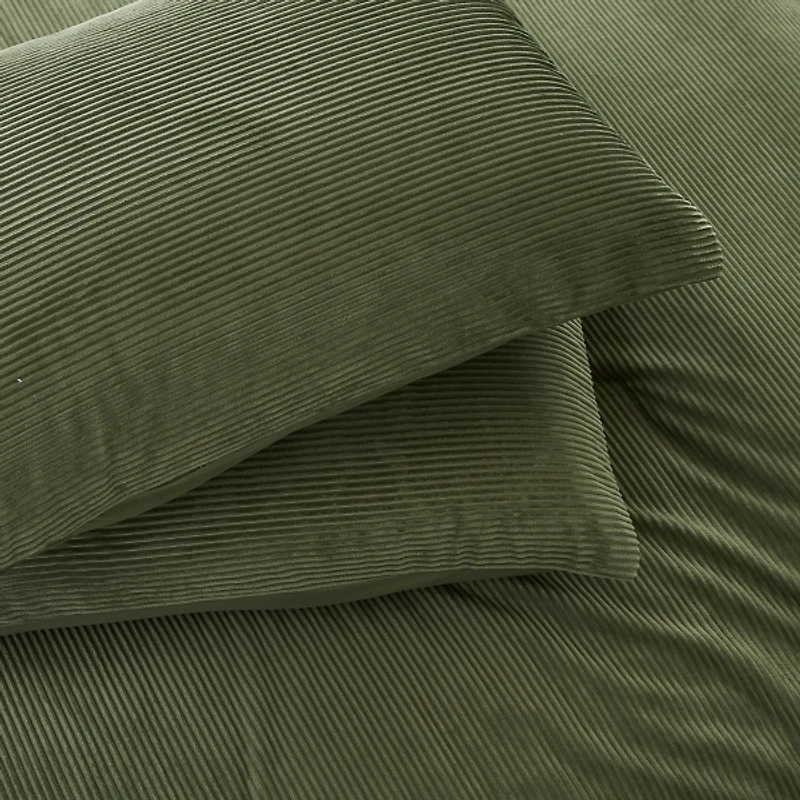 Olive Arden Corduroy 3-pc Full/Queen Comforter Set