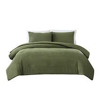 Olive Arden Corduroy 3-pc Full/Queen Comforter Set