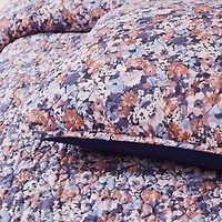 Purple Camo Floral 2-pc. Twin XL Quilt Set